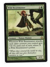 1x NM - Wild Beastmaster - Return to Ravnica #139