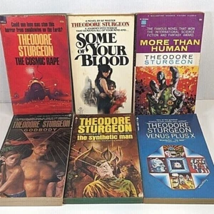 THEODORE STURGEON Sci-Fi Fantasy Novels~Build Your Own Lot ~ You Choose The Book - Picture 1 of 5