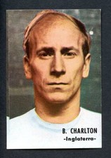 1966 Fher Disgra Campeonato Mundial de Futbol Bobby Charlton Soccer 