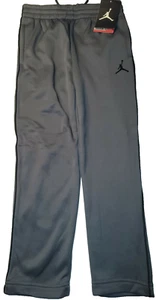 Nike Boys Youth Air Jordan Jumpman Therma-Fit Sweatpants Dark Gray Size 4  $48 - Picture 1 of 8
