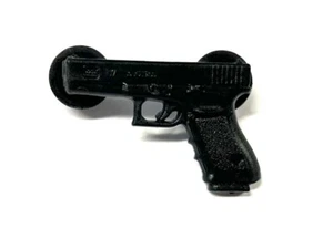 Glock pistol black polymer badge (pack of 2) - Picture 1 of 2