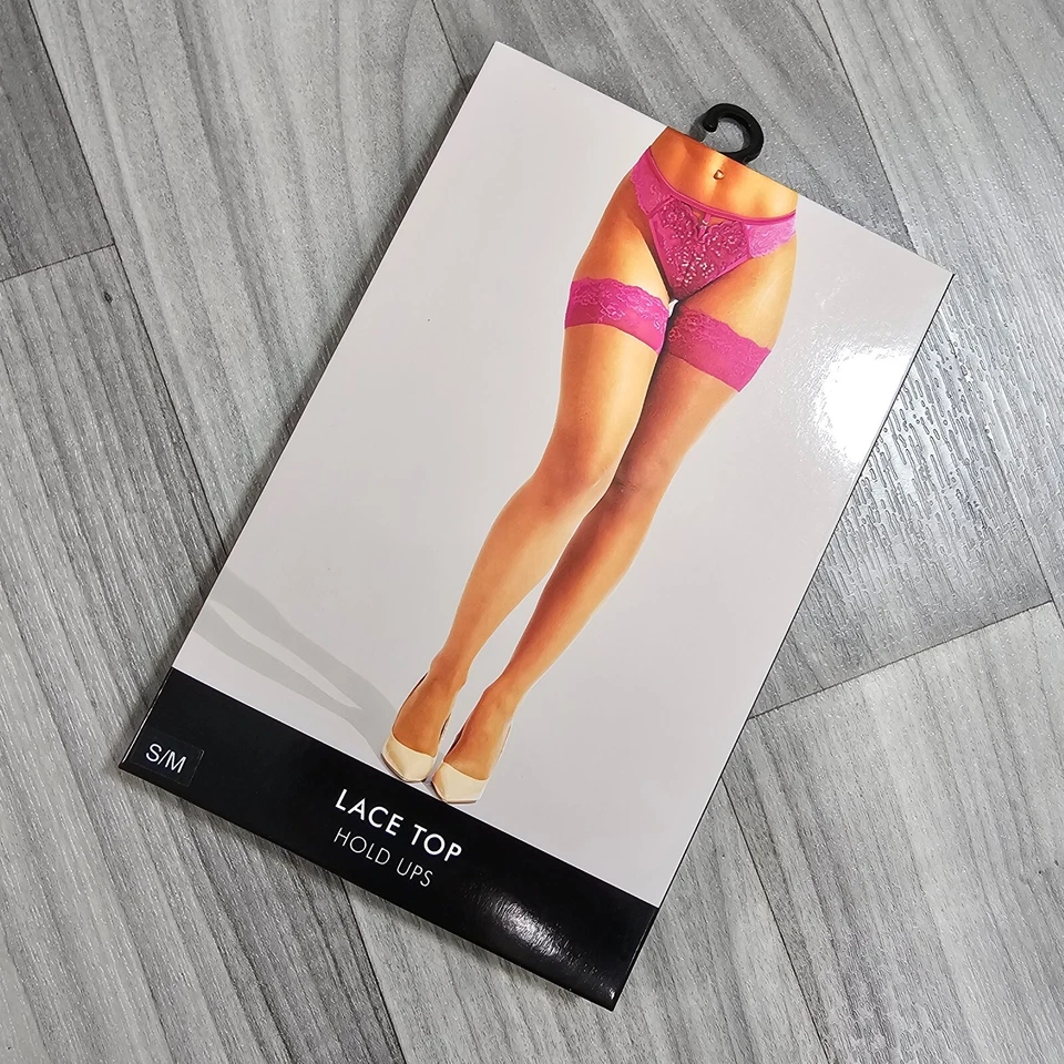 Medias de encaje púrpura brillante Ann Summers Foto 1 de 1