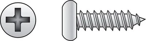 Hillman 80075 Zinc Plated Phillips Pan Head Sheet Metal Screw #10 x 1-1/4 in. - Picture 1 of 1