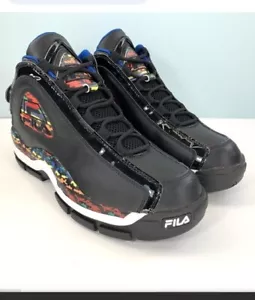 NEW Fila GRANT HILL 2 Black 9.5 white 96 mens basketball shoes NIB 1bm012059-018 - Picture 1 of 8