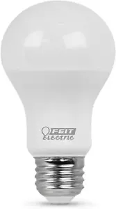 A19 LED Light Bulb, 60W Equivalent, E26 Base, 800 Lumens, 2700K Soft White, Pack - Picture 1 of 12