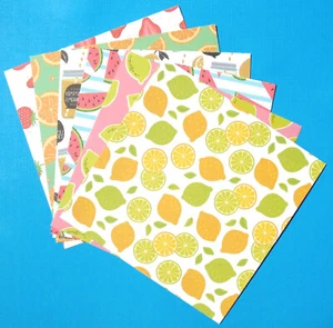Strawberry Lemonade - 6x6 Crafts Designer Paper Pack - Bild 1 von 10
