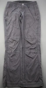 Women's Kuhl Roll Up Cargo Utility Pants Gray Nylon Blend Size 0 (Msr 28x28) - Picture 1 of 12