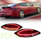 Full LED Tail Lights Sequential Turn Signal Lamps For Porsche Panamera 2010-2013 Porsche Panamera