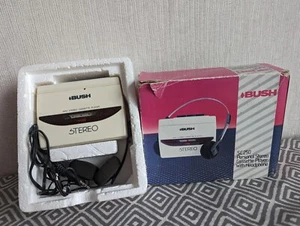 Vintage Bush SC250 Stereo Cassette Tape Player Boxed with Headphones Tested - Picture 1 of 20