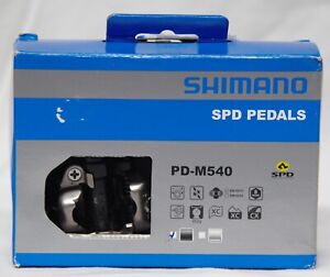 new Shimano spd pedals pd-m540 open box