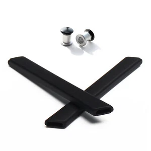 hdhut Black Thru Bolt and Earsocks for-Oakley Jawbone/Split Jacket/Racing Jacket - Picture 1 of 1