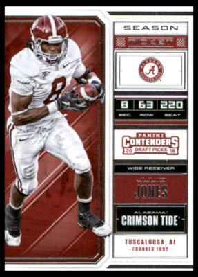 2018 Panini Contenders Draft Picks #57 Julio Jones Alabama Crimson Tide - Image 1 of 2
