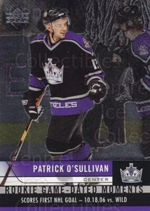 2006-07 Upper Deck Rookie Game Dated Moments #11 Patrick O'Sullivan - Picture 1 of 1