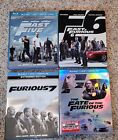 LOT of Fast Furious 5, 6, 7 and 8 (Blu-ray Disc)