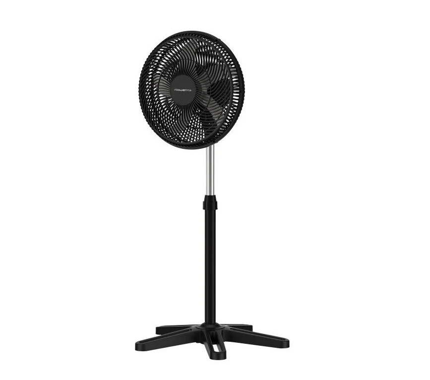 ROWENTA VU3110 Standventilator 45W 3 Stufen D.40CM Turbo Essential Schwarz - Bild 1 von 1