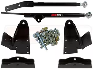 1961-1969 Lincoln Continental Bolt-On Front Shock Relocation Kit w/ Shocks - Bild 1 von 1