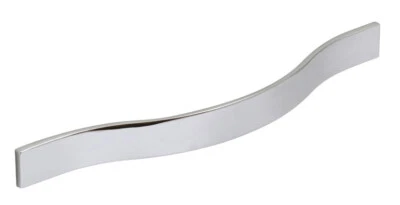 BOW HANDLES HIGH POLISHED CHROME FINISH 128mm/192mm- KITCHEN/CHEST OF DRAWER - Image 1 of 2