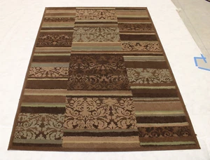 7'8" x 10'10" ft. Contemporary Vegetable Dye Wool Handmade Area Rug - Picture 1 of 6