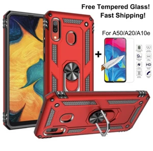 Für Samsung Galaxy A10e A20 A50 Magnet Ring Ständer Armor Case Hülle + Display  - Bild 1 von 12