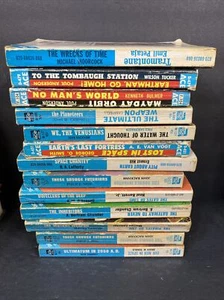 13 ACE Double Novel Science Fiction 1960s Paperback Lot High Chandler Vogt More - Picture 1 of 5