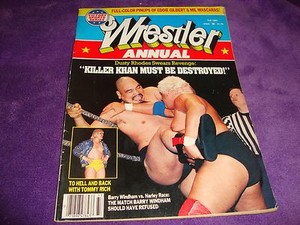 THE WRESTLER ANNUAL fall 83 ric flair/dusty rhodes/tommy rich/roddy piper