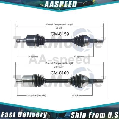 Junta CV eje delantero para Pontiac Aztek tracción delantera 3,4 L 2005 2004 2003 2002 2001 Foto 1 de 3