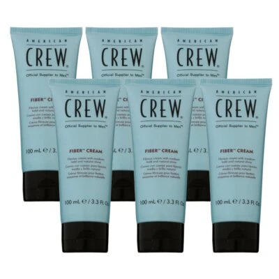 American Crew Fiber Cream 6 x 100 ml Haarcreme für mittleren flexiblen Halt Set - Bild 1 von 2