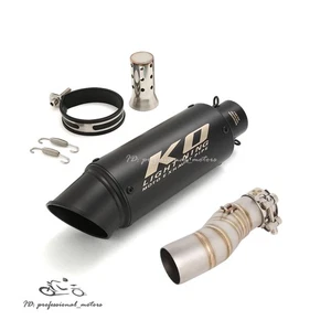 Ibex 450 2024-2025 Slip for CF-Moto 450MT Exhaust Link Pipe Muffler Tips Black - Bild 1 von 14