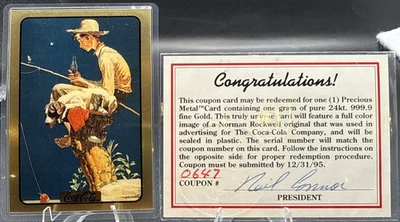 Coca Cola Series 1-4 Sets + Norman Rockwell Precious Metal + More (See Details) - Image 1 of 4