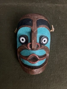 Shamans Masks Decorative wall Hanging. In Good Condition. 7” X 5”. - Picture 1 of 7