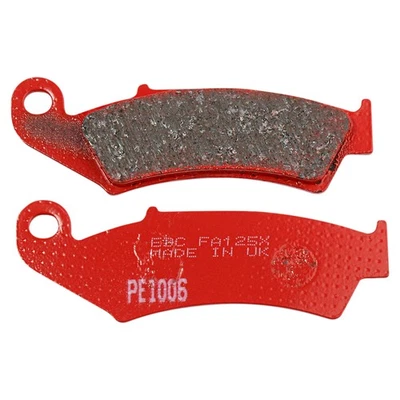 1986-1987 Honda TRX250 R Fourtrax ATV Carbon Graphite Front Brake Pads - Image 1 of 2
