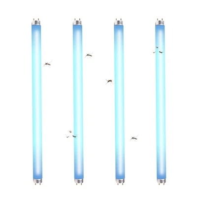 4 Pcs 15W 18 Inch Replacement UV Bulb F15T8/BL UVA 365nm Fluorescent Light Bu... - Image 1 of 4