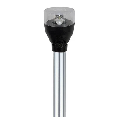 Attwood LED Articulating All Around Light - 42" Pole 5530-42A7 UPC 022697553041 - Image 1 of 3