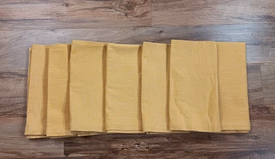 7 tovaglioli Sur La tavola oro cotone quadrato 21,5" lenzuola tavolo da pranzo - Immagine 1 di 4