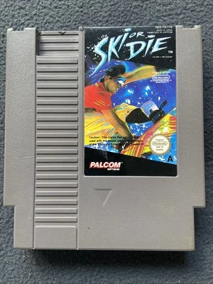 Ski Or Die Pal A Nintendo Entertainment System Original - Bild 1 von 3