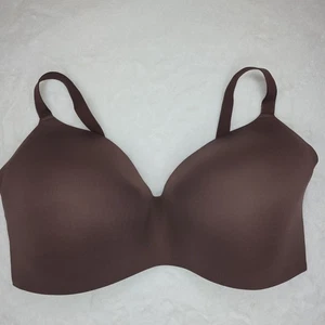 Knix BH 8++ Wing Woman dunkelbraun Kontur kabellos gepolsterte Cups Komfort T-Shirt - Bild 1 von 3