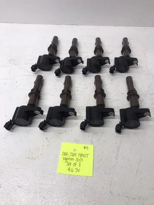 07 - 09 FORD MUSTANG GT IGNITION COIL SET OF 8 COILS 4.6 3v 8L3E-12A366-AA - Imagem 1 de 4