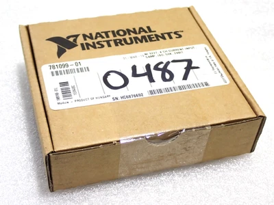 NI 9227 4 CHANNEL INPUT MODULE 5AMP ISO 50K 24BIT NEW SEALED - Image 1 of 3
