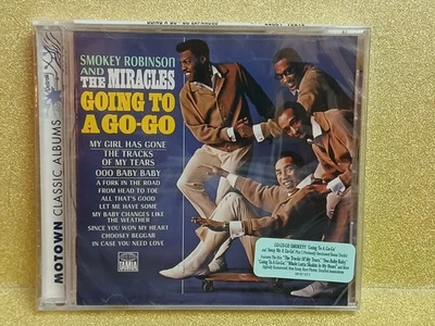 New Sealed Case Smokey & Miracles Going to Go-Go/ Away We Go-Go Motown CD — 第 1/4 张图片
