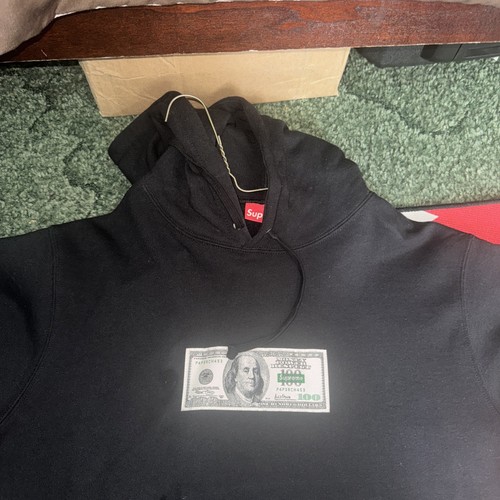 Supreme Franklin Felpa con Cappuccio SS20 Nera Media