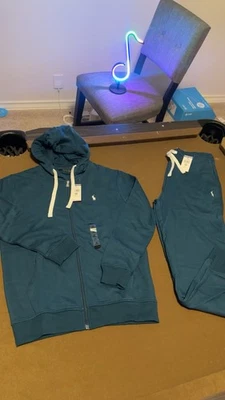 Ralph Lauren Hombre Polo Sudadera Conjunto de 2 Piezas Talla 2XL Foto 1 de 4