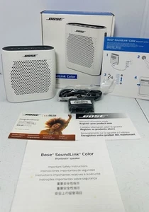 Bose SoundLink Altoparlante Bluetooth a colori - Bianco - Modello #415859 - Foto 1 di 12