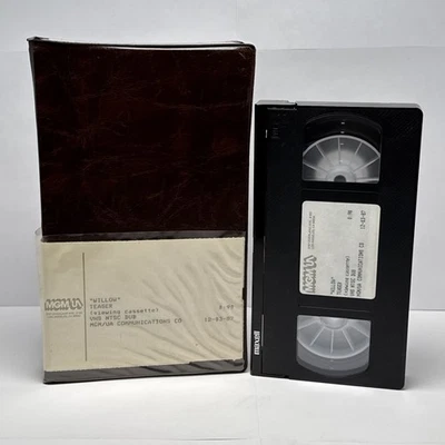 Willow Teaser VHS Cassette NTSC DUB MGM/UA 1987 - Image 1 of 4