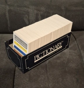 Pictionary 1987 First Edition Game Cards Only Complete - Picture 1 of 3