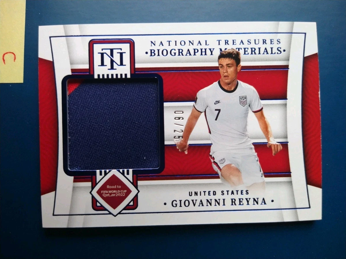 2022 Panini National Treasures Road to FIFA World Cup Soccer