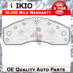 Fits Nissan NT400 Cabstar 2014-2020 2.5 D 3.0 Brake Pads Set Front Ikio - Picture 1 of 2