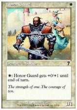 4x Honor Guard MTG 7th Edition NM Magic Regular