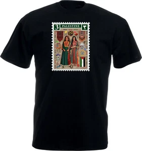 Palestine Stamp T-Shirt, PLSTMPT Shirt, Raise Awareness Help, Unisex Top - Picture 1 of 6