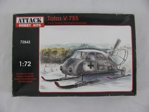 Attack Hobby Kits 1/72 WWII German Tatra V 755 Snow Vehicle #72842 Parts/Restore - Picture 1 of 16