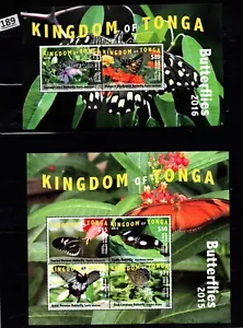 KU TONGA 2015/6 - MNH - BUTTERFLIES - Picture 1 of 1
